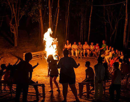 Camping in Rishikesh with Rafting