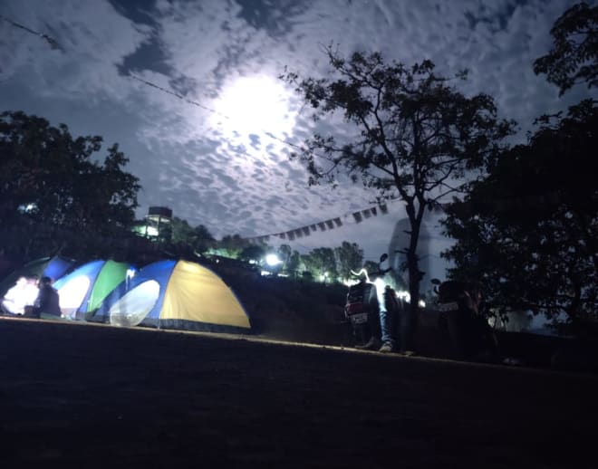 Bhandardara Camping at Lakeside Image
