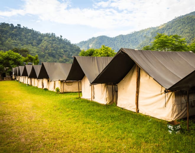 Camping In Rishikesh With Rafting and Cliff Jumping (2D/1N) Image