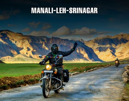 Delhi to Manali Leh Srinagar Bike Trip 2026