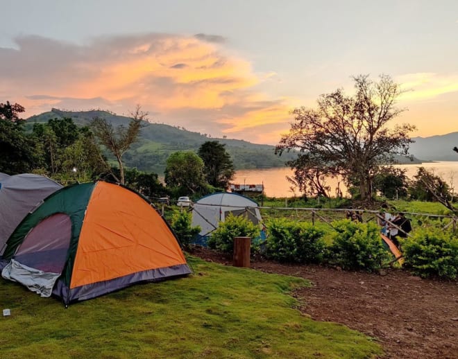 Bhandardara Camping at Lakeside Image