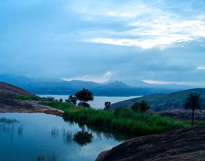 DD Hills & Mandaragiri Hills From Bangalore Image