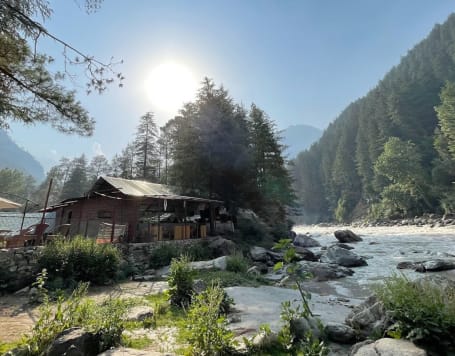 Camping in Kasol
