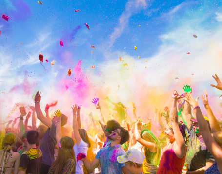 Holi Party & Festival in Kasol