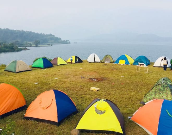 Bhandardara Camping at Lakeside Image