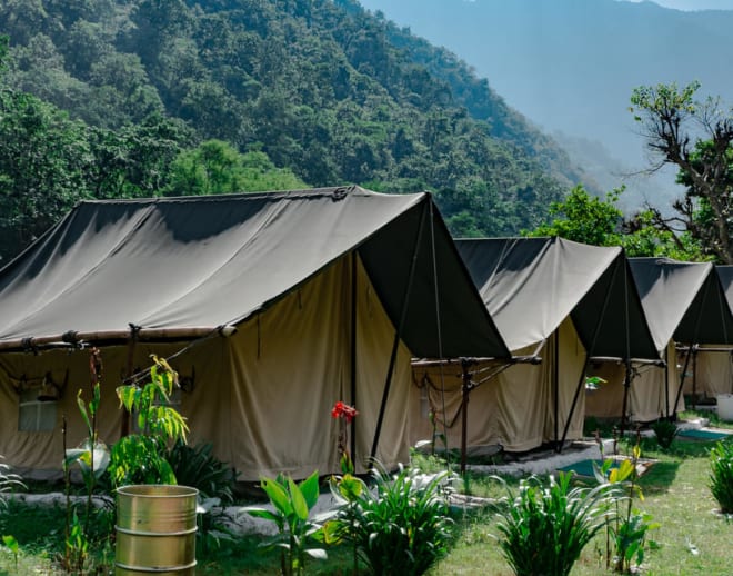 Camping In Rishikesh With Rafting and Cliff Jumping (2D/1N) Image