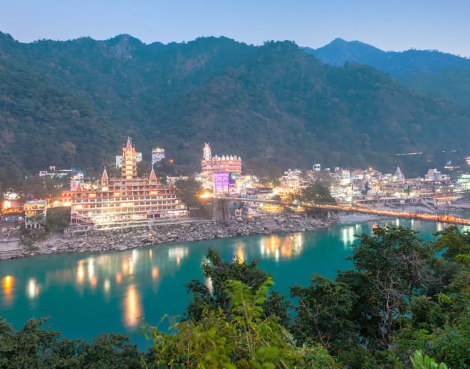 Night Walk Tour in Rishikesh: The lights will ignite your way! Image