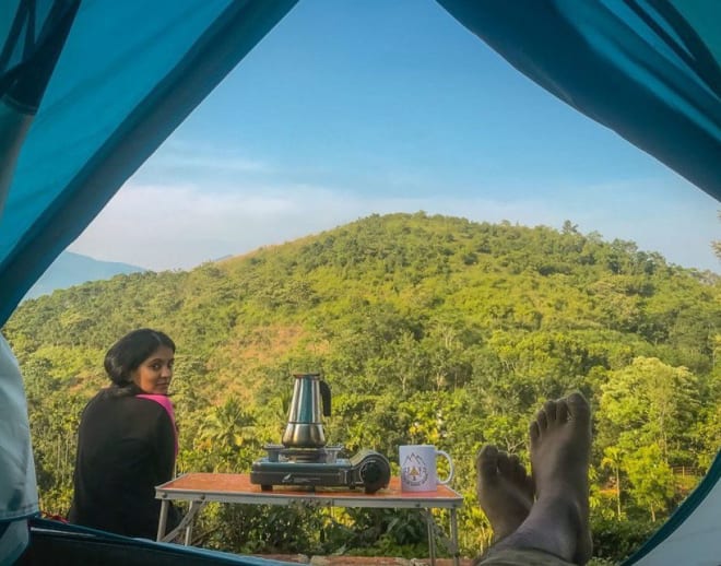 Camping in Coorg with Trekking Image