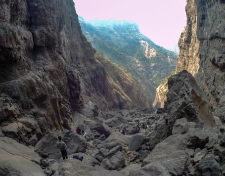 Sandhan Valley Trek - Rappelling, Camping and Ziplining