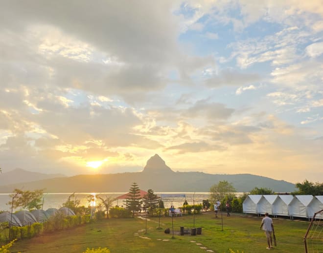 Pawna Lake Camping Image