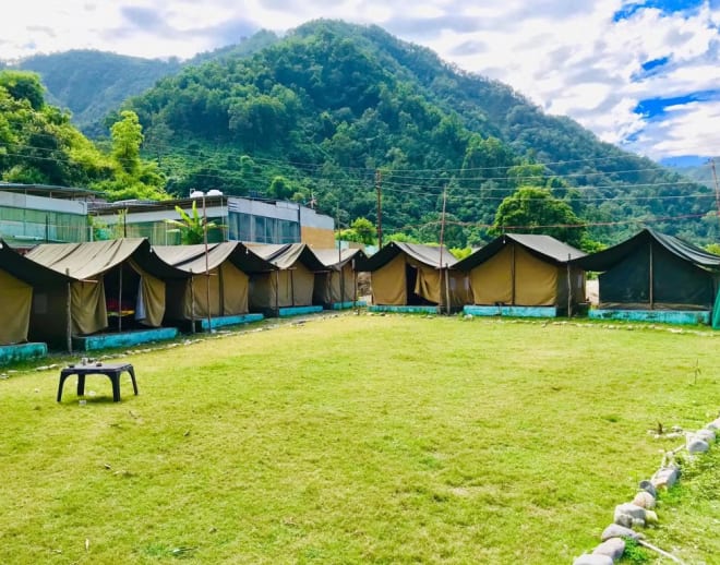 Camping In Rishikesh With Rafting and Cliff Jumping (2D/1N) Image