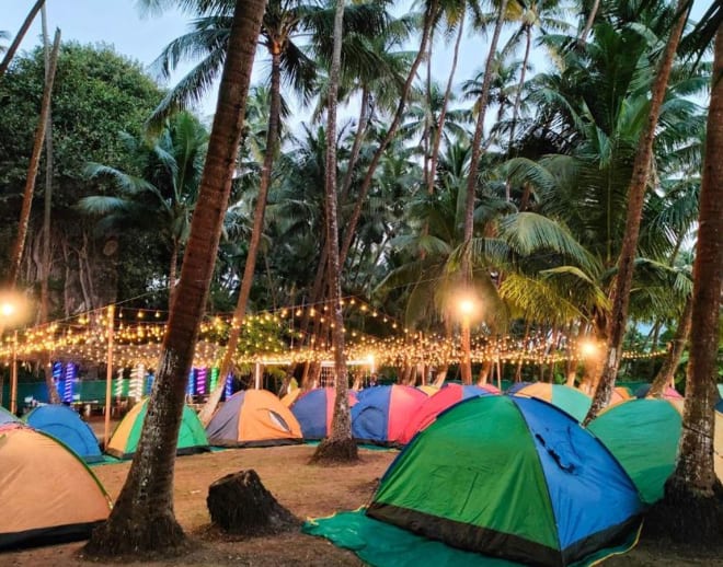 Revdanda Beach Camping Image